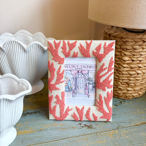 St Barths Coral Photo Frame