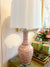 Coral Table Lamp with Shade