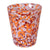 Dappled Orange Glasses (Set of 4)