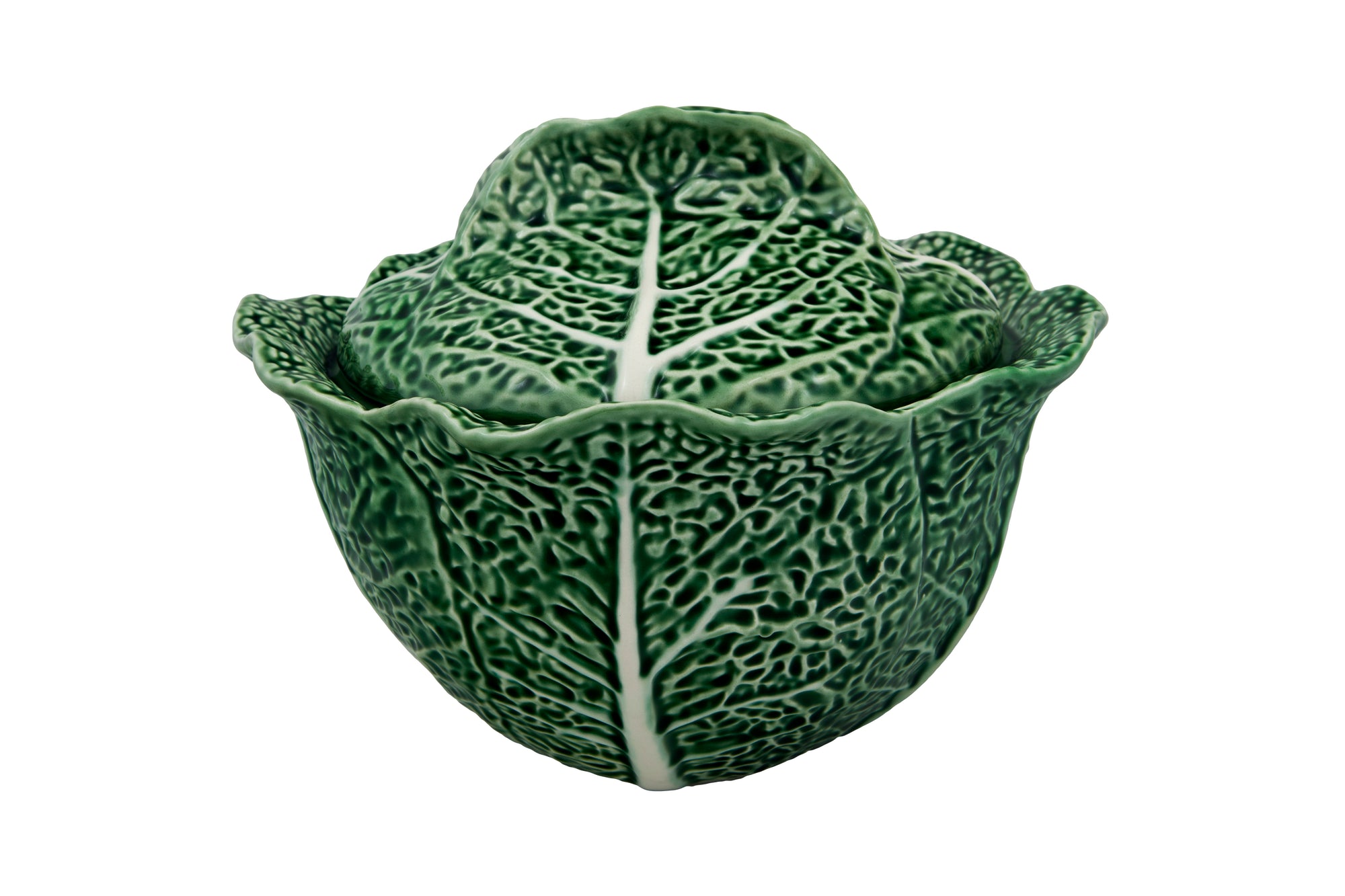 Cabbage Leaf Tureen Large