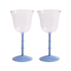 Pink Dot Wine Glass (Set of 2)