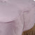 Clover Pink Velvet Stool