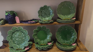 Geranium Leaf Charger Plate