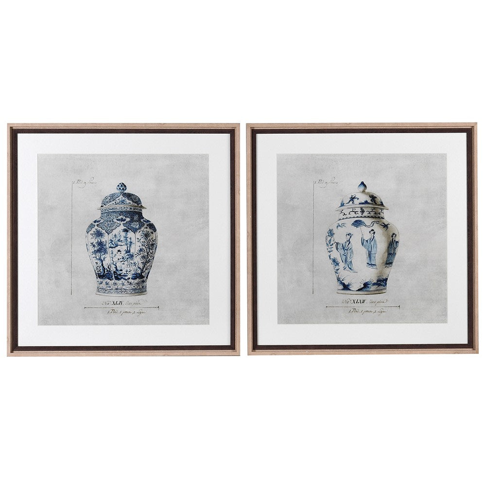 Blue and White Chinoiserie Decor and Porcelain, Ginger Jars